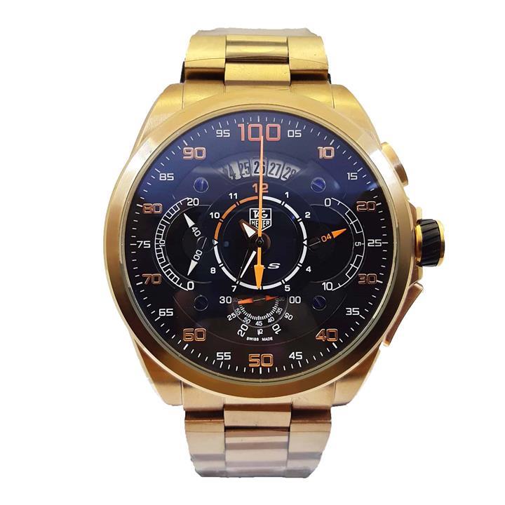 ساعت مچی مردانه تگ هویر مدل Tag heuer MERCEDES BENZ SLS (Gold)